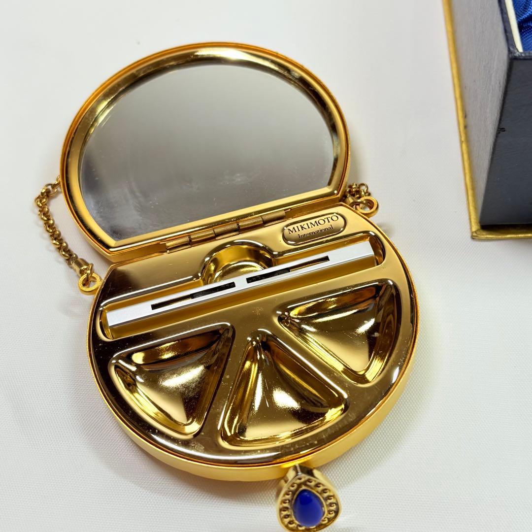 MIKIMOTO ミキモト　ゴールド　コンパクトリップパレット