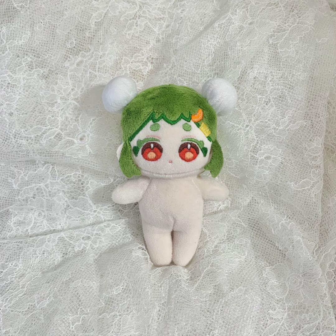 10cm 自作ぬいぐるみ　しらたまあんみつ