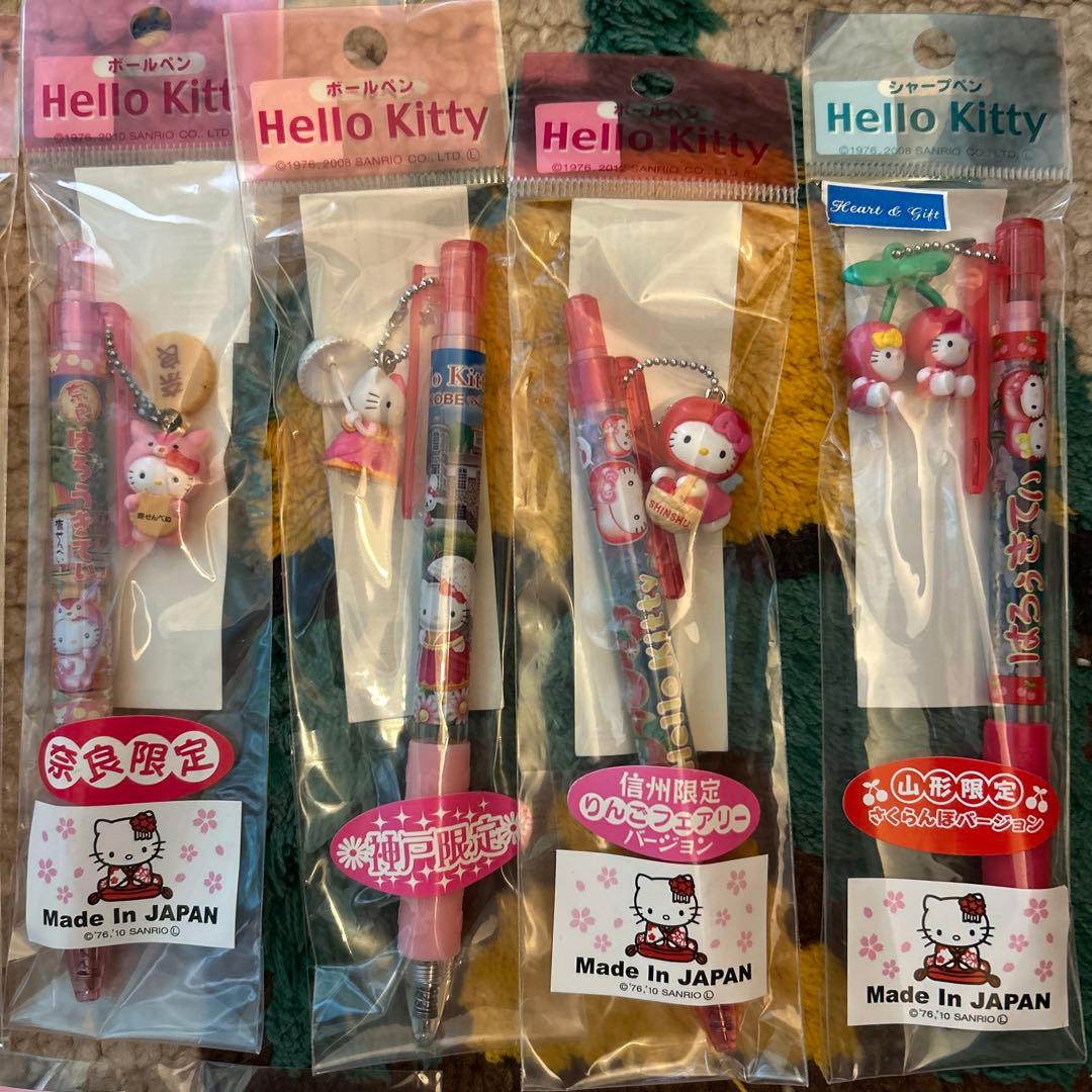 ハローキティご当地ボールペン　未開封27本＋福岡限定４本 バラ売り不可