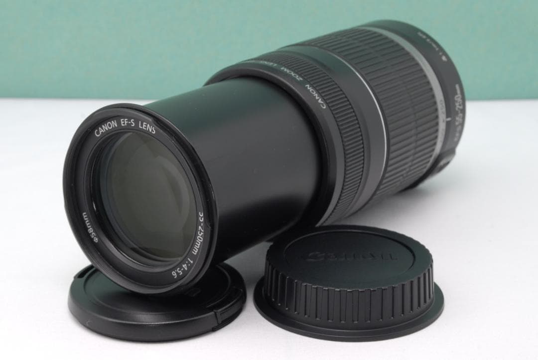 ✨️望遠レンズ Canon EF-S 55-250mm IS 手ぶれ補正 カメラ