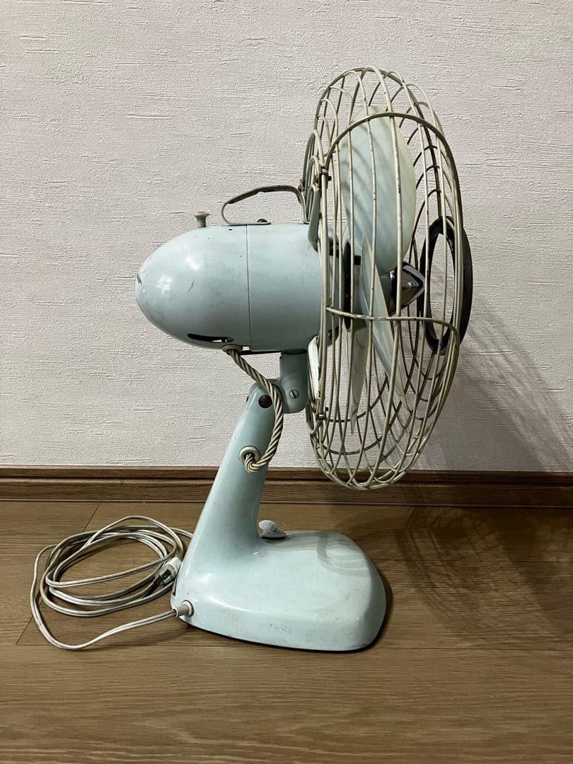 TOSHIBA 昭和レトロ　4枚羽根　扇風機　実働機　動作確認済品