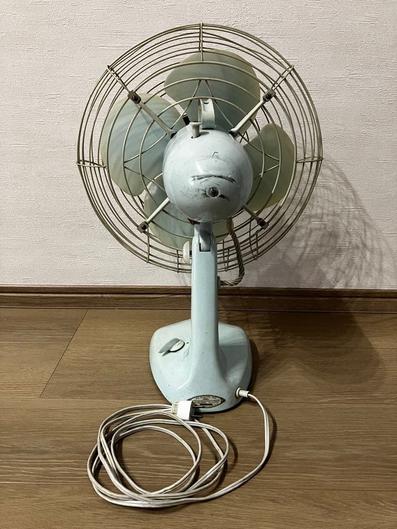 TOSHIBA 昭和レトロ　4枚羽根　扇風機　実働機　動作確認済品