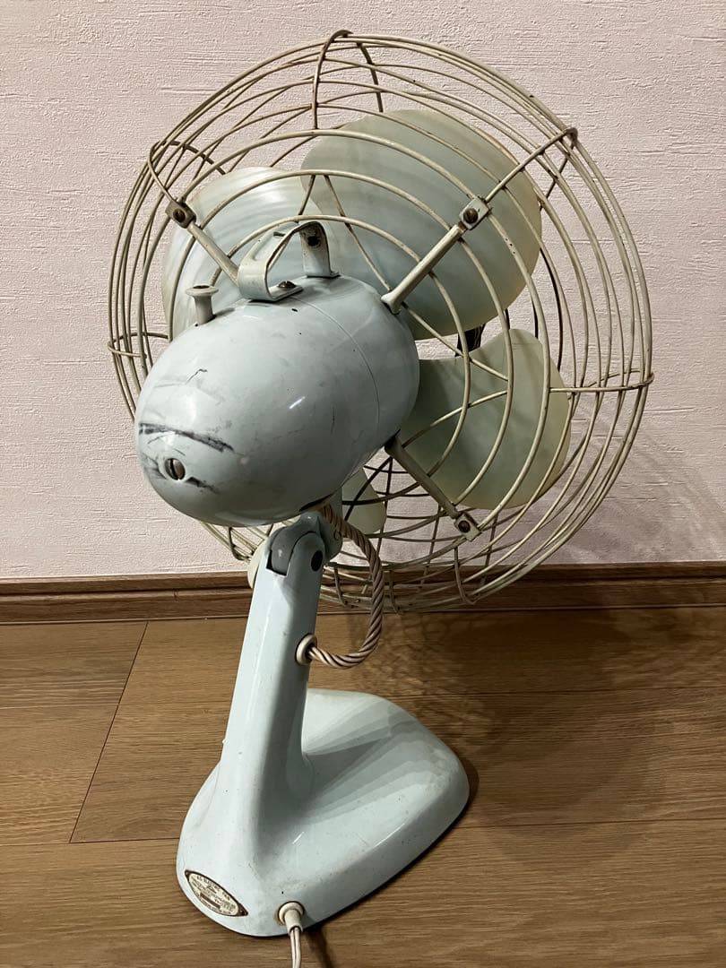 TOSHIBA 昭和レトロ　4枚羽根　扇風機　実働機　動作確認済品