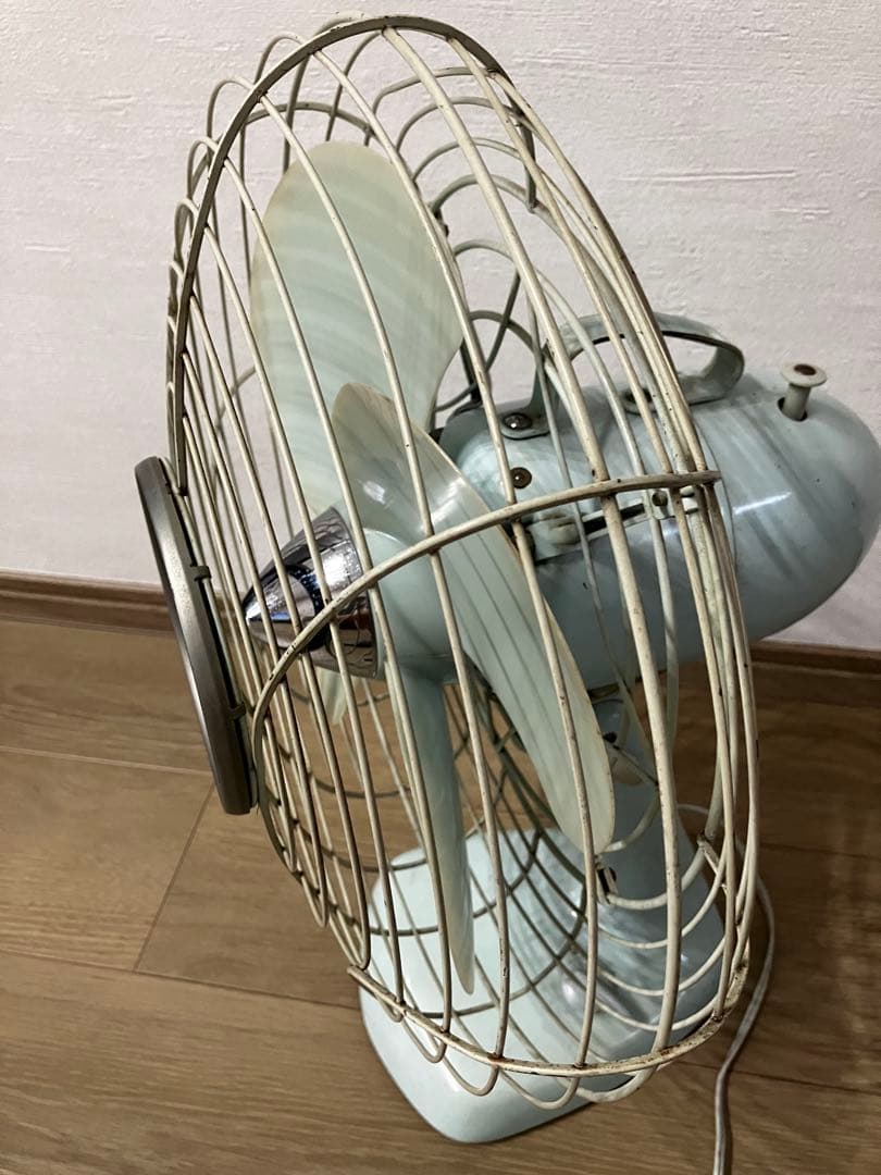 TOSHIBA 昭和レトロ　4枚羽根　扇風機　実働機　動作確認済品