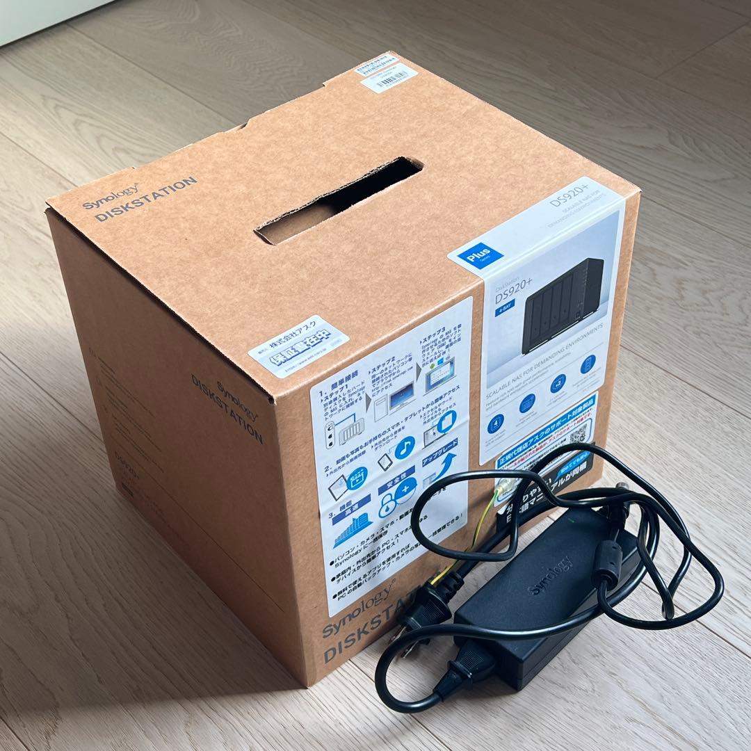 Synology DS920+ NAS 4ベイ ブラック