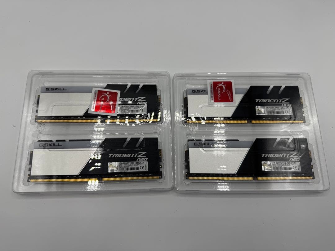 メモリー G.SKILL TRIDENT Z NEO DDR4 128GB(32GBx4)