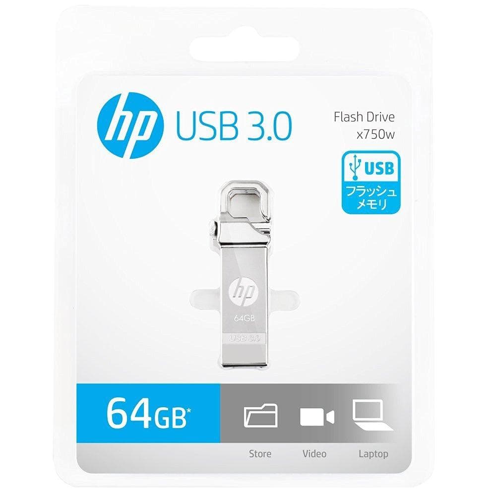 HP USB 3.0メモリ 64GB　金属製 フラッシュドライブ x750w