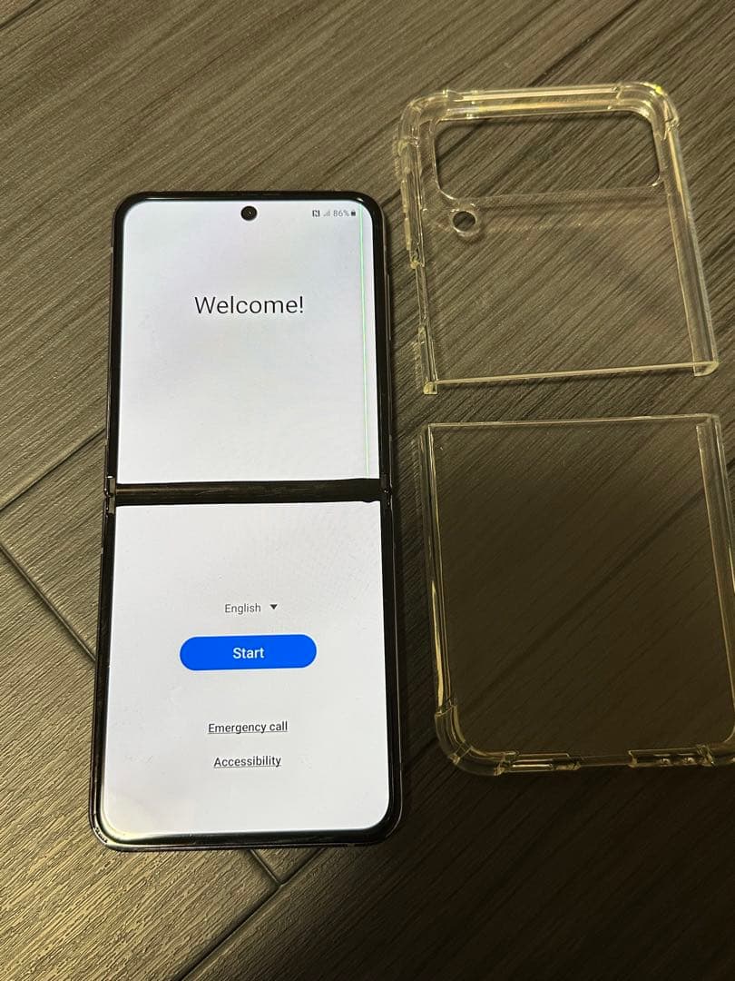 GALAXY Z Flip4 訳あり ジャンク ケース付き