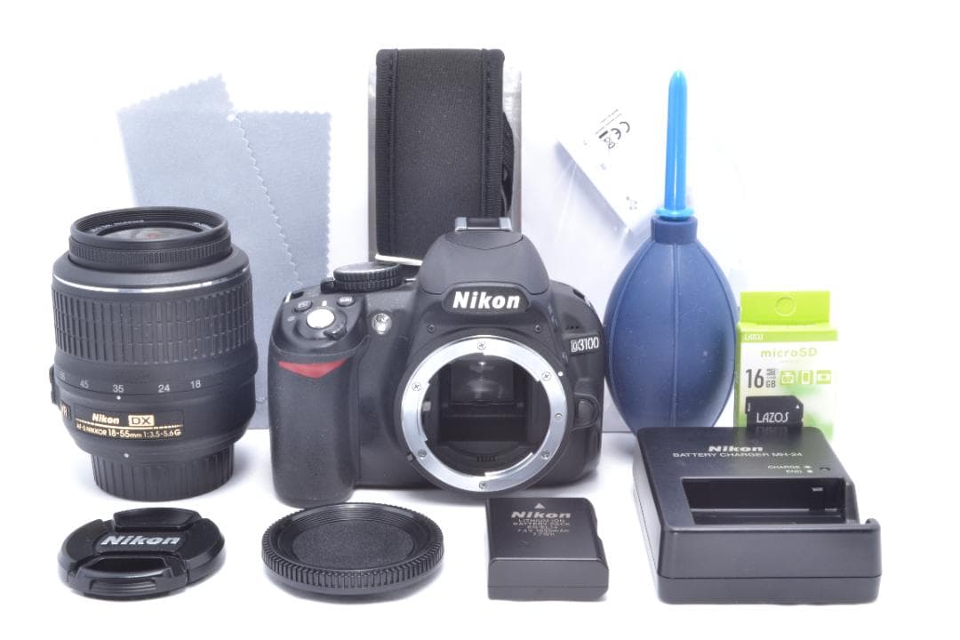 初期不良保証⭐Nikon ニコン D3100⭐レンズ付⭐一眼レフ⭐初心者おすすめ