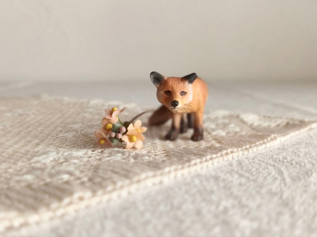 * vintage figure ❀ ヴィンテージ キツネのフィギュア