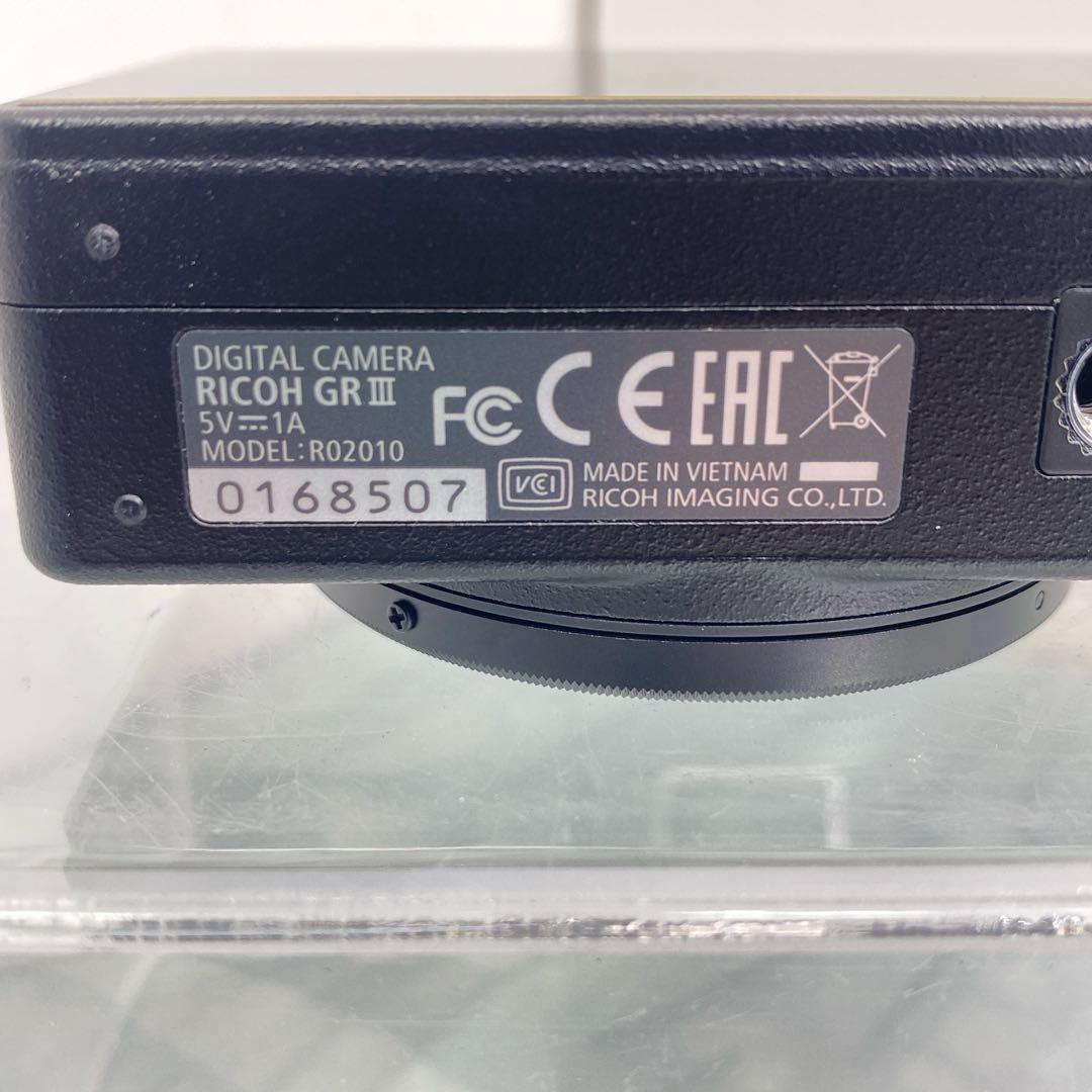 RICOH GR lll GR3 デジタルカメラ リコー　ショット数1822回