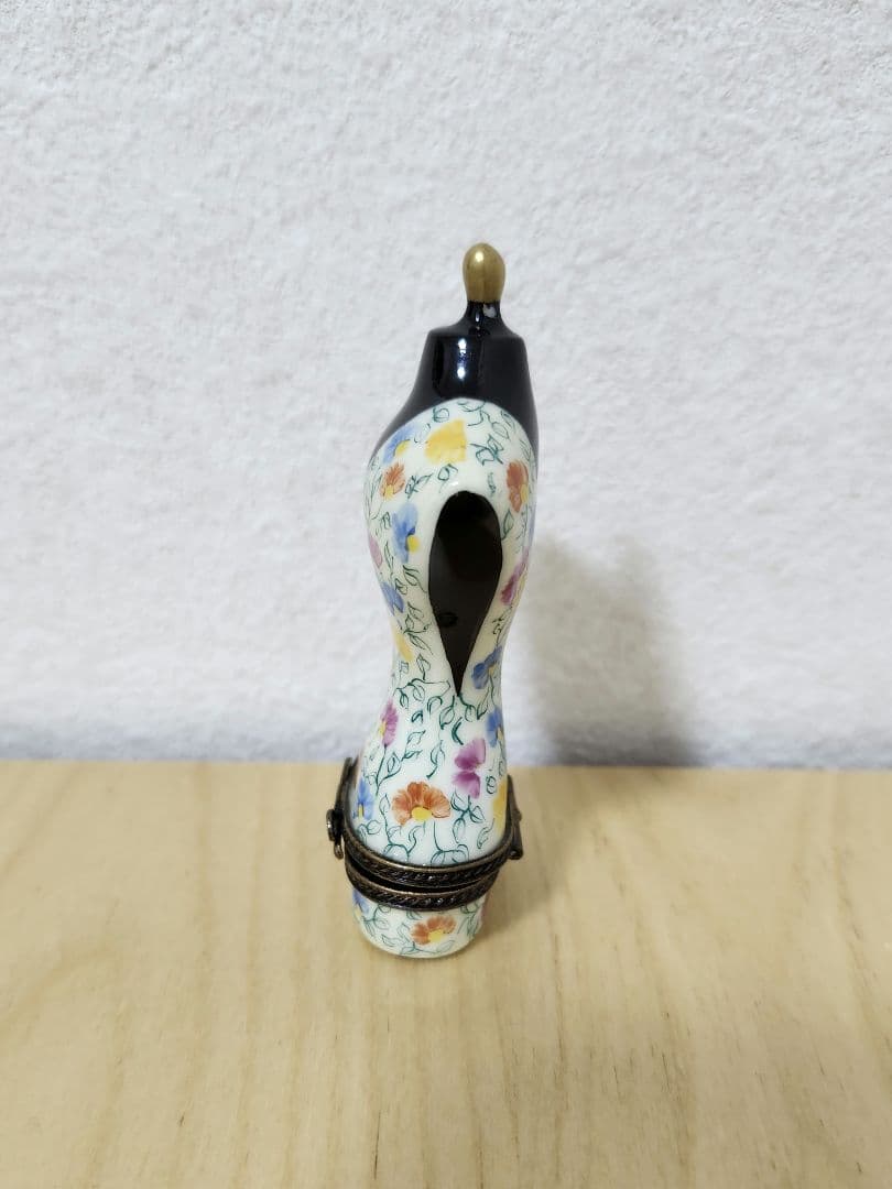 専用です リモージュボックス 花柄陶器ドレスフォーム