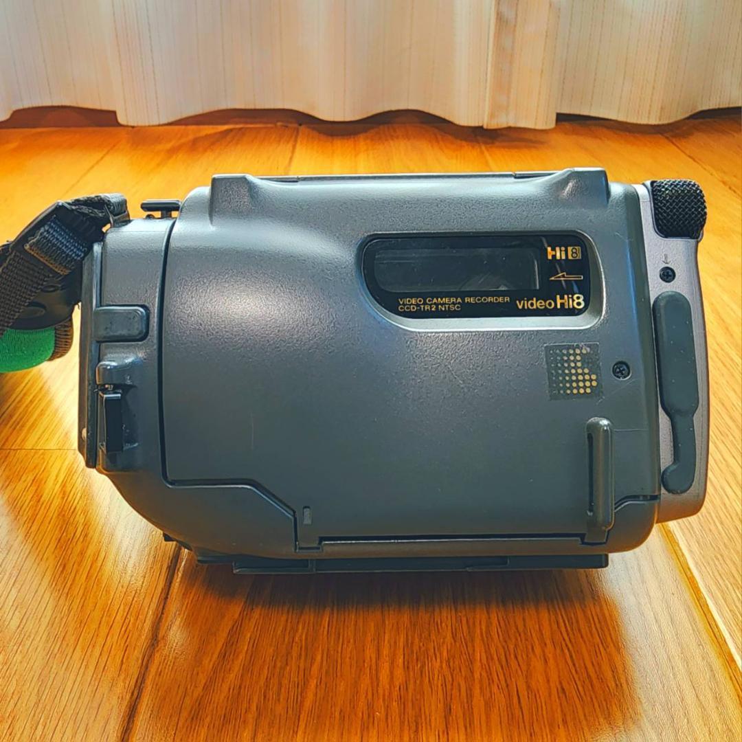 【動作確認済】SONY 高画質 Hi8 8ミリ ビデオカメラ クレードルセット