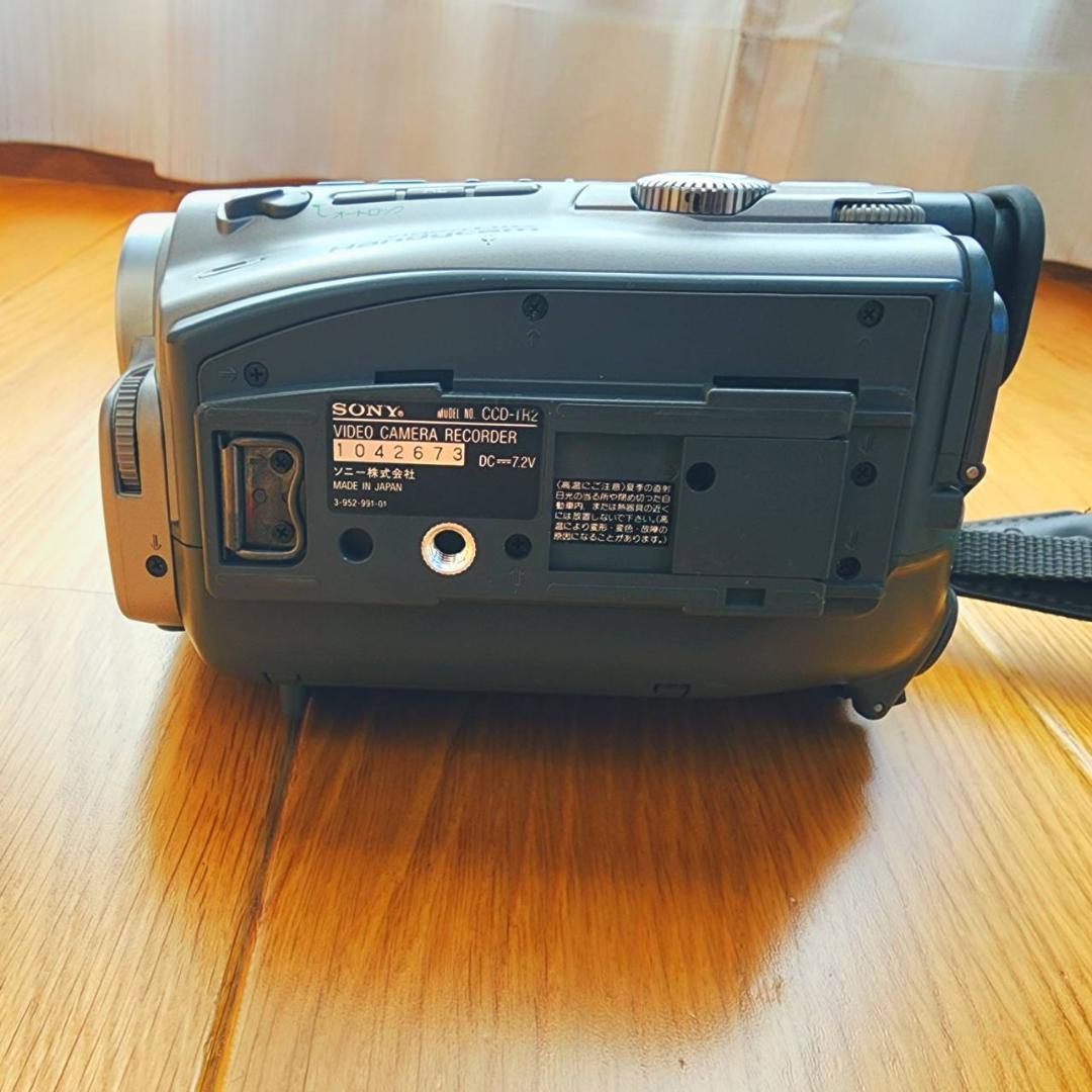 【動作確認済】SONY 高画質 Hi8 8ミリ ビデオカメラ クレードルセット