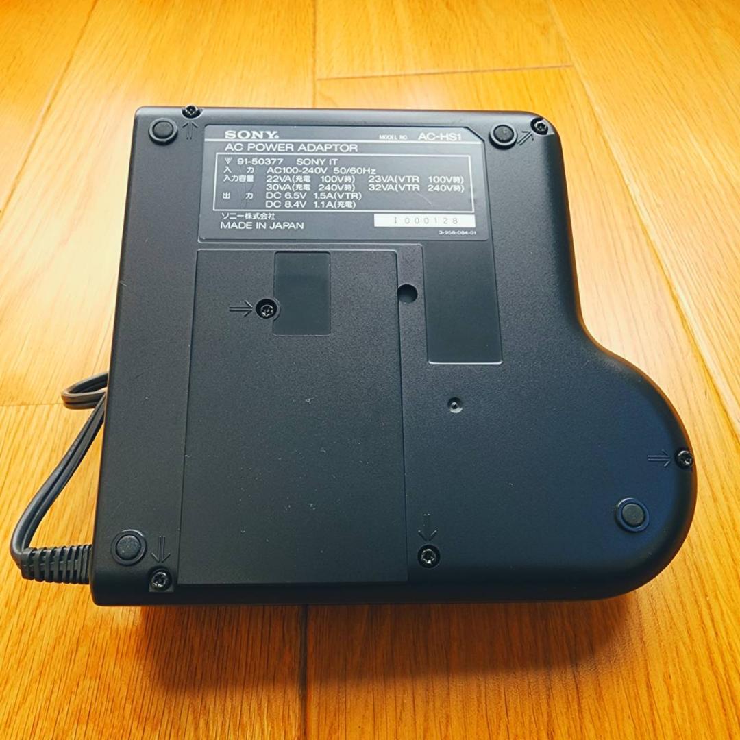 【動作確認済】SONY 高画質 Hi8 8ミリ ビデオカメラ クレードルセット