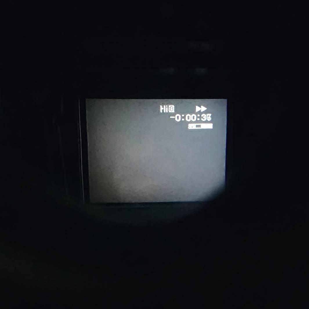 【動作確認済】SONY 高画質 Hi8 8ミリ ビデオカメラ クレードルセット