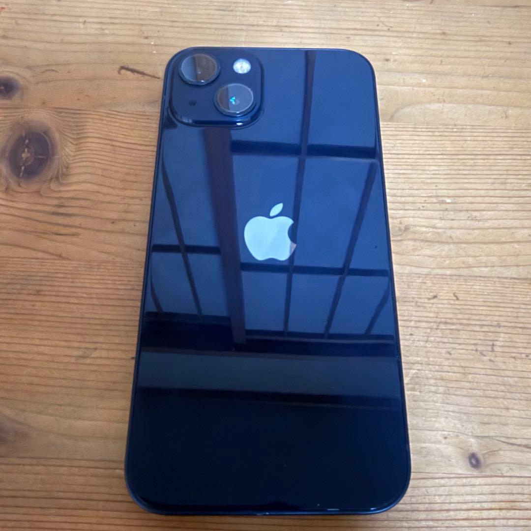 【美品】iPhone13 128GB SIMフリー87% ミッドナイト 本体