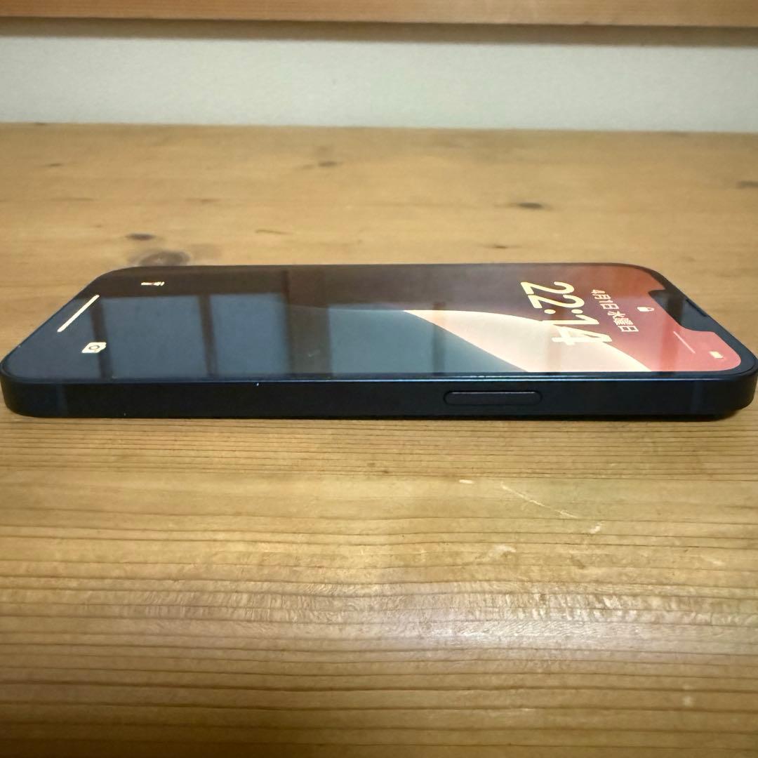 【美品】iPhone13 128GB SIMフリー87% ミッドナイト 本体