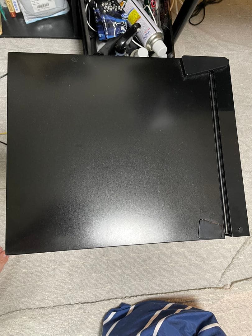 TECNOLOVE 23L冷蔵庫 黒色ガラス扉