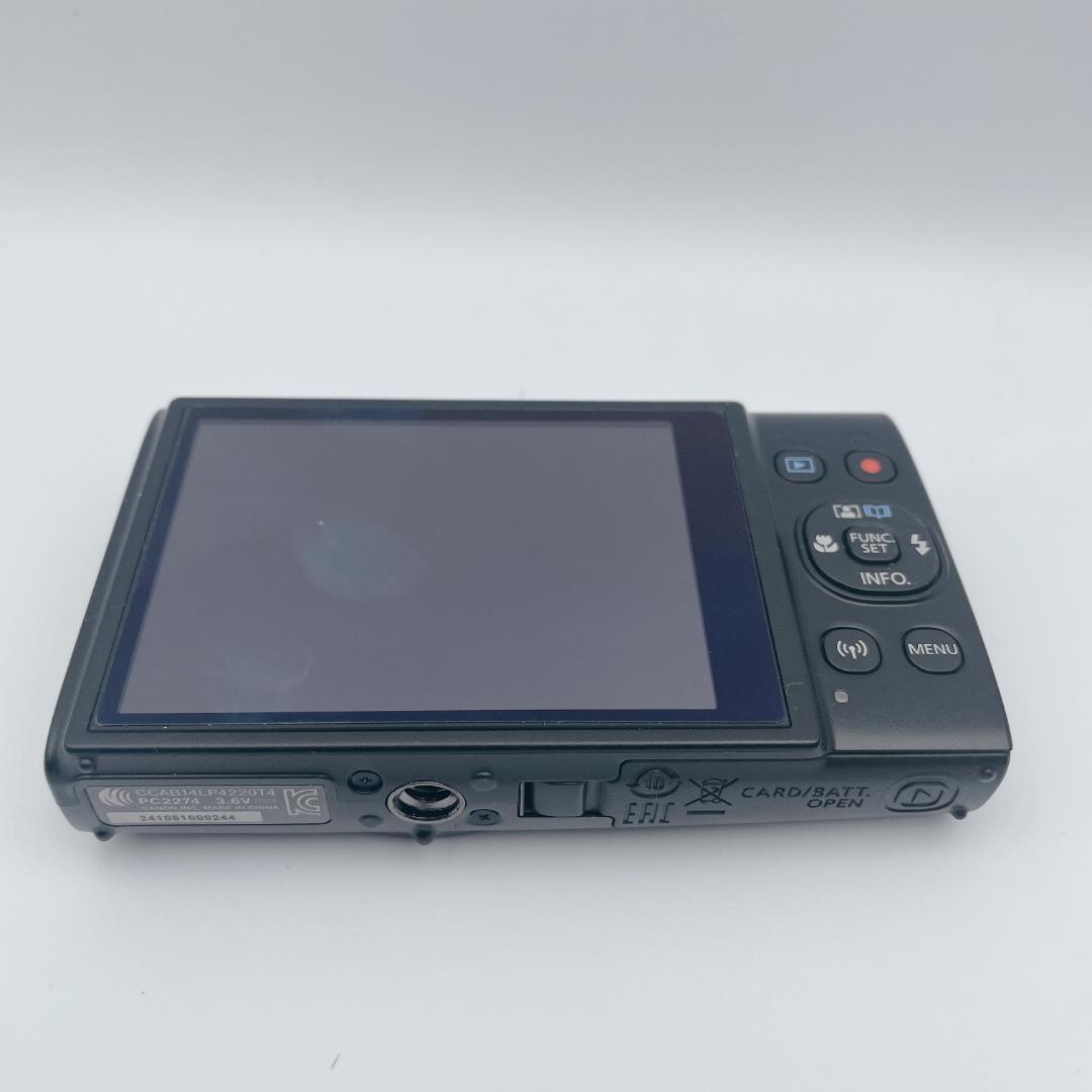 【未使用級】Canon IXY 650 コンパクトデジタルカメラ ブラック