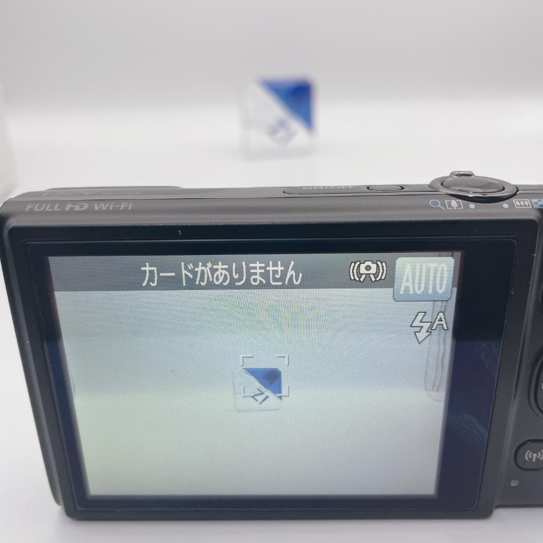【未使用級】Canon IXY 650 コンパクトデジタルカメラ ブラック