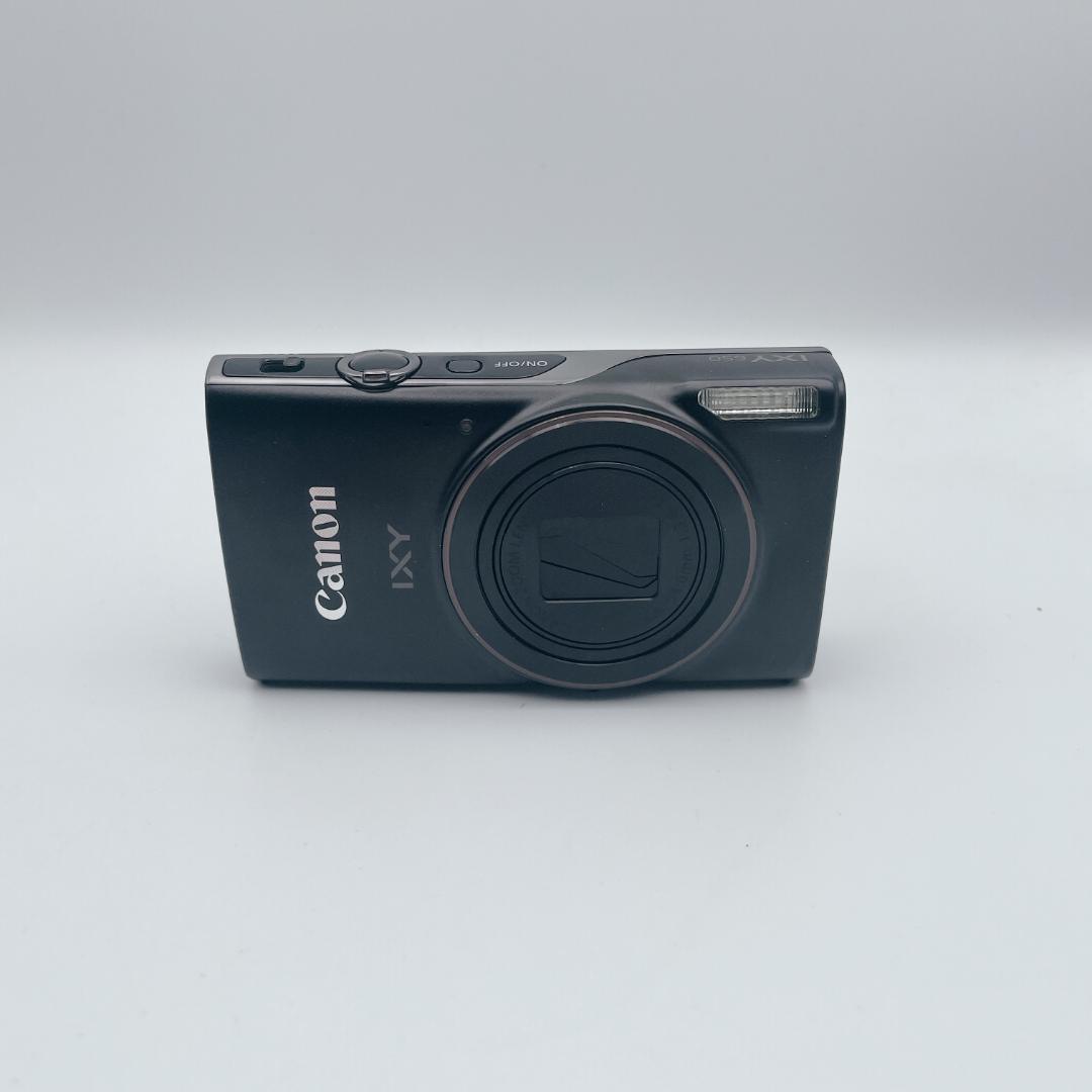 【未使用級】Canon IXY 650 コンパクトデジタルカメラ ブラック