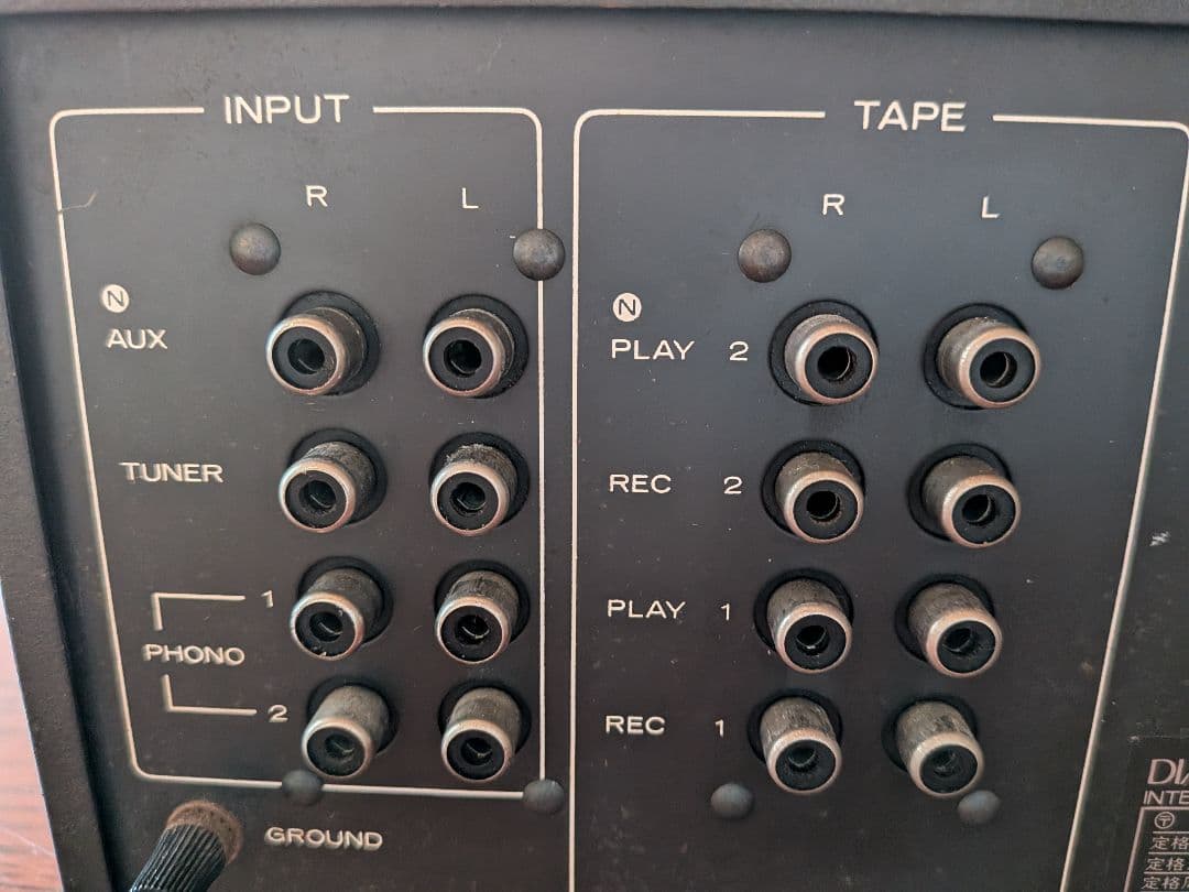 【メンテ済】DIATONE DA-U660 希少ACアンプ カスタム仕様