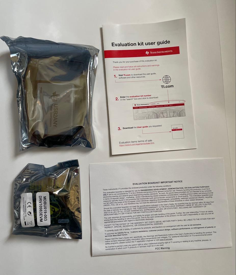 [未使用]Texas Instruments USB2ANY 評価キット 送料込