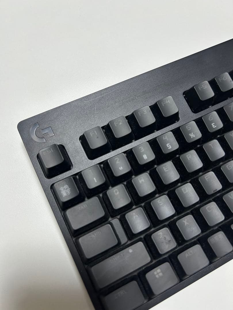 美品_即購入ok 青軸Logitech メカニカルキーボード 英語配列
