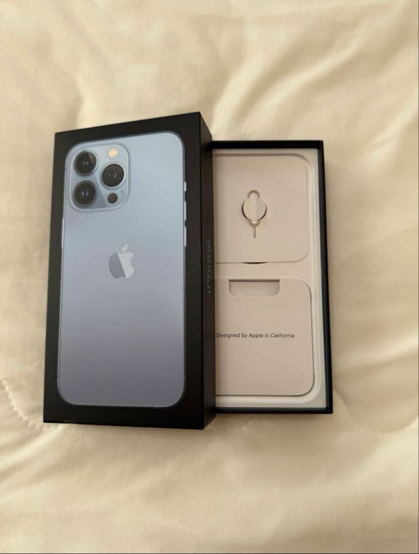 【美品】Apple iPhone 13 Pro 256GB シエラブルー 本体