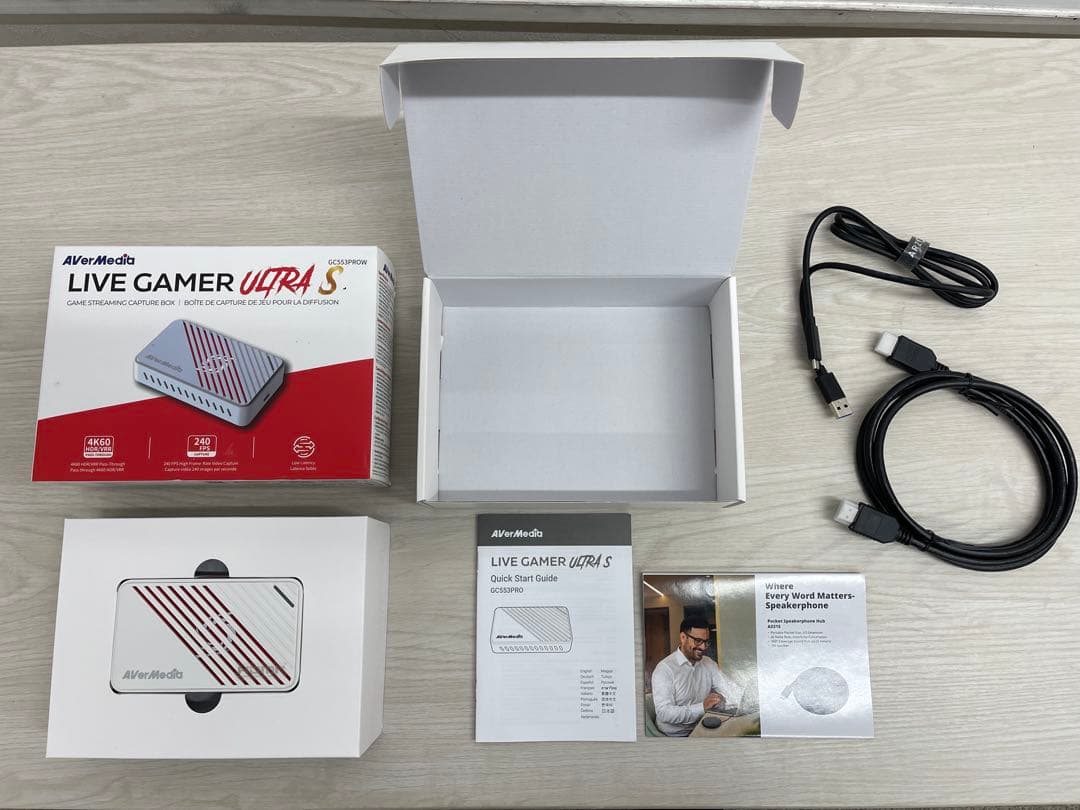 ビデオキャプチャー・キャプチャーボード AverMedia LIVE GAMER ULTRA S (GC553PROW)
