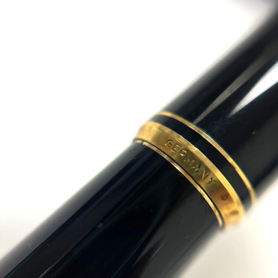 【ペン先585刻印】モンブラン 万年筆 ブラック×ゴールド 14金ペン先
