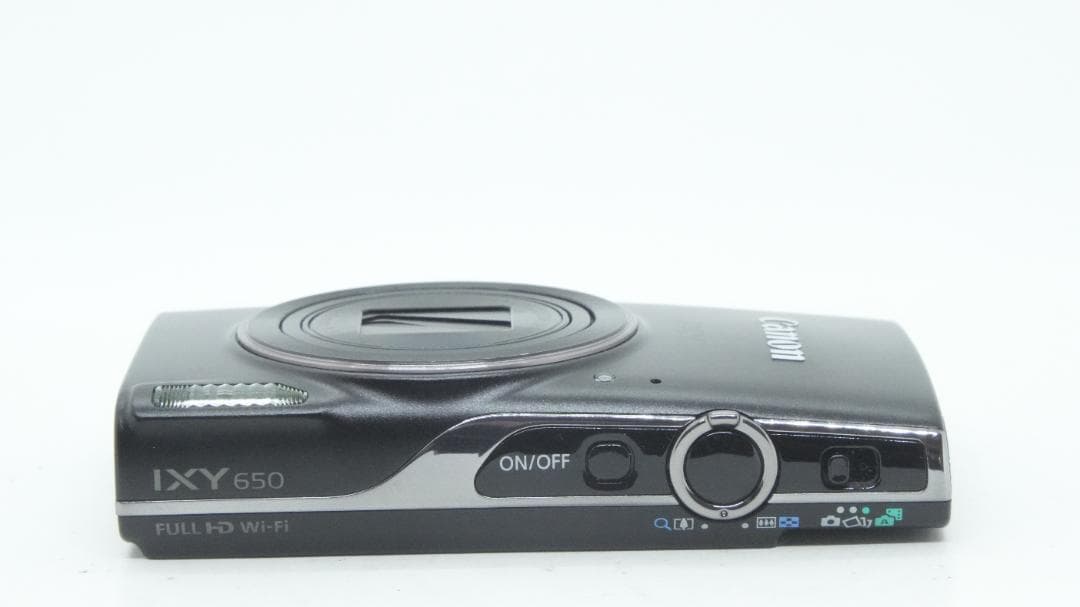 【C2343】 Canon IXY 650 ブラック キャノン イクシ