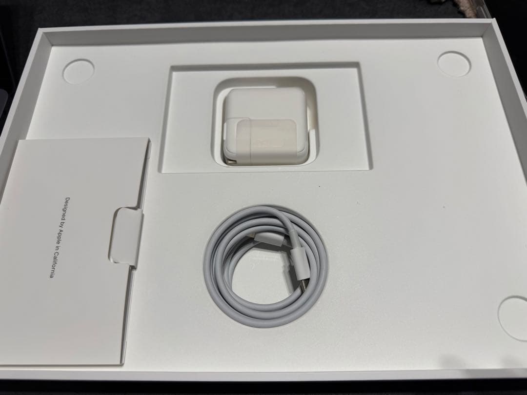 【美品】MacBook Air M1 16GB 512GB バッテリー91%箱有