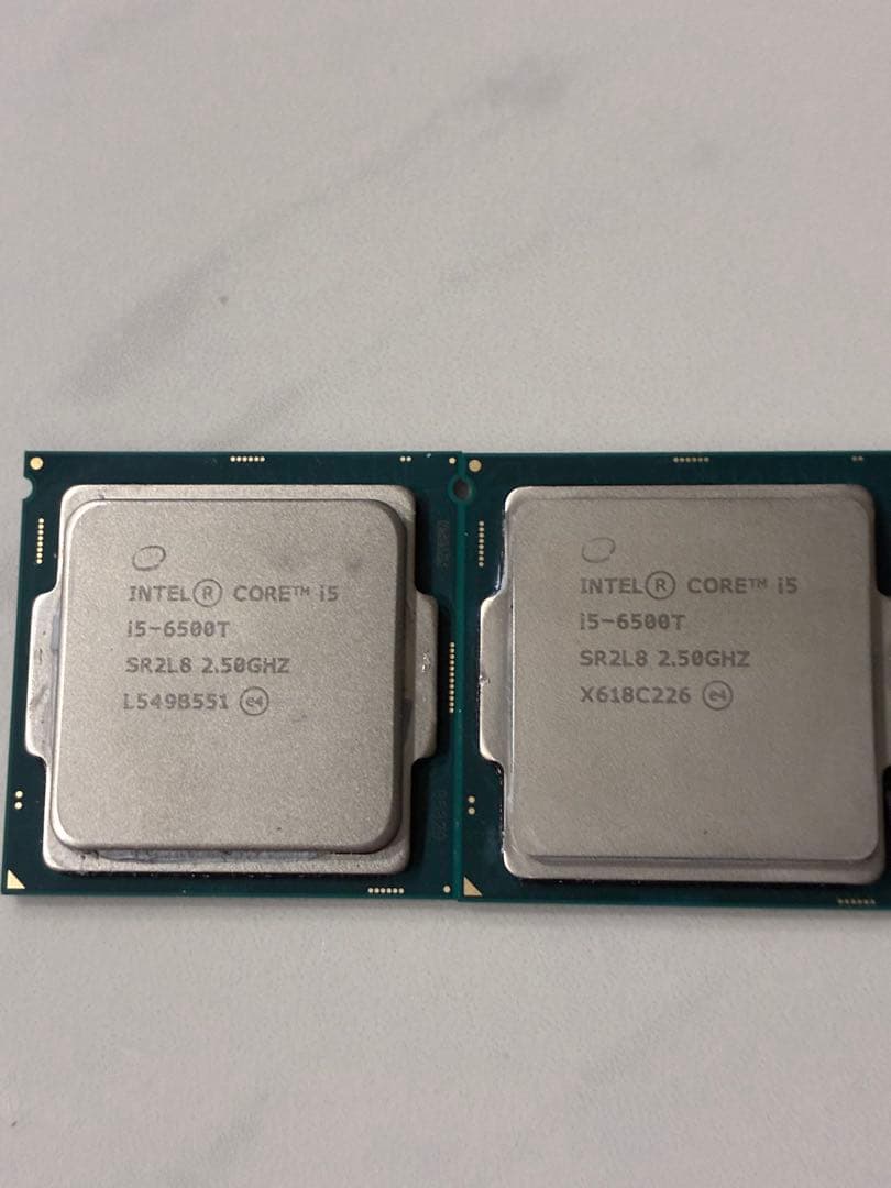 ★Intel Core i5-6500 CPU＆Core i5-6500T★3枚