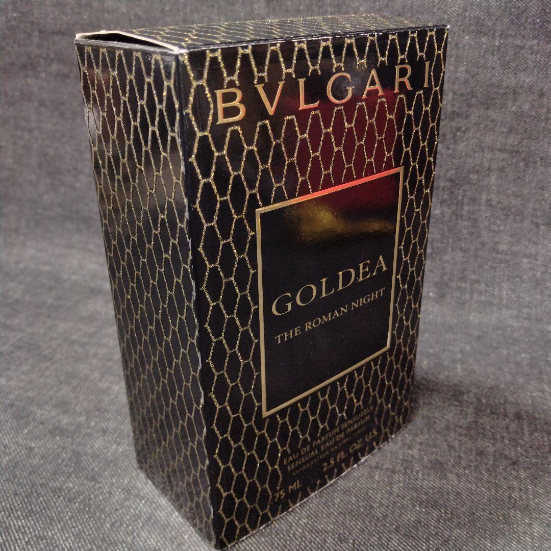 ☆希少・ほぼ未使用 廃盤ブルガリ ゴルデア ローマン ナイト EDP 75ml☆
