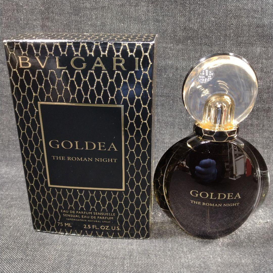 ☆希少・ほぼ未使用 廃盤ブルガリ ゴルデア ローマン ナイト EDP 75ml☆