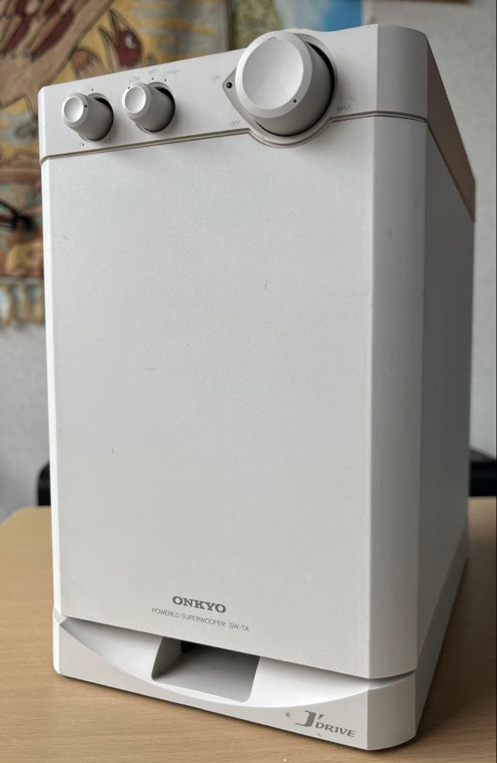 ONKYO スピーカーセット GX70A とスーパーウーファーSW7A