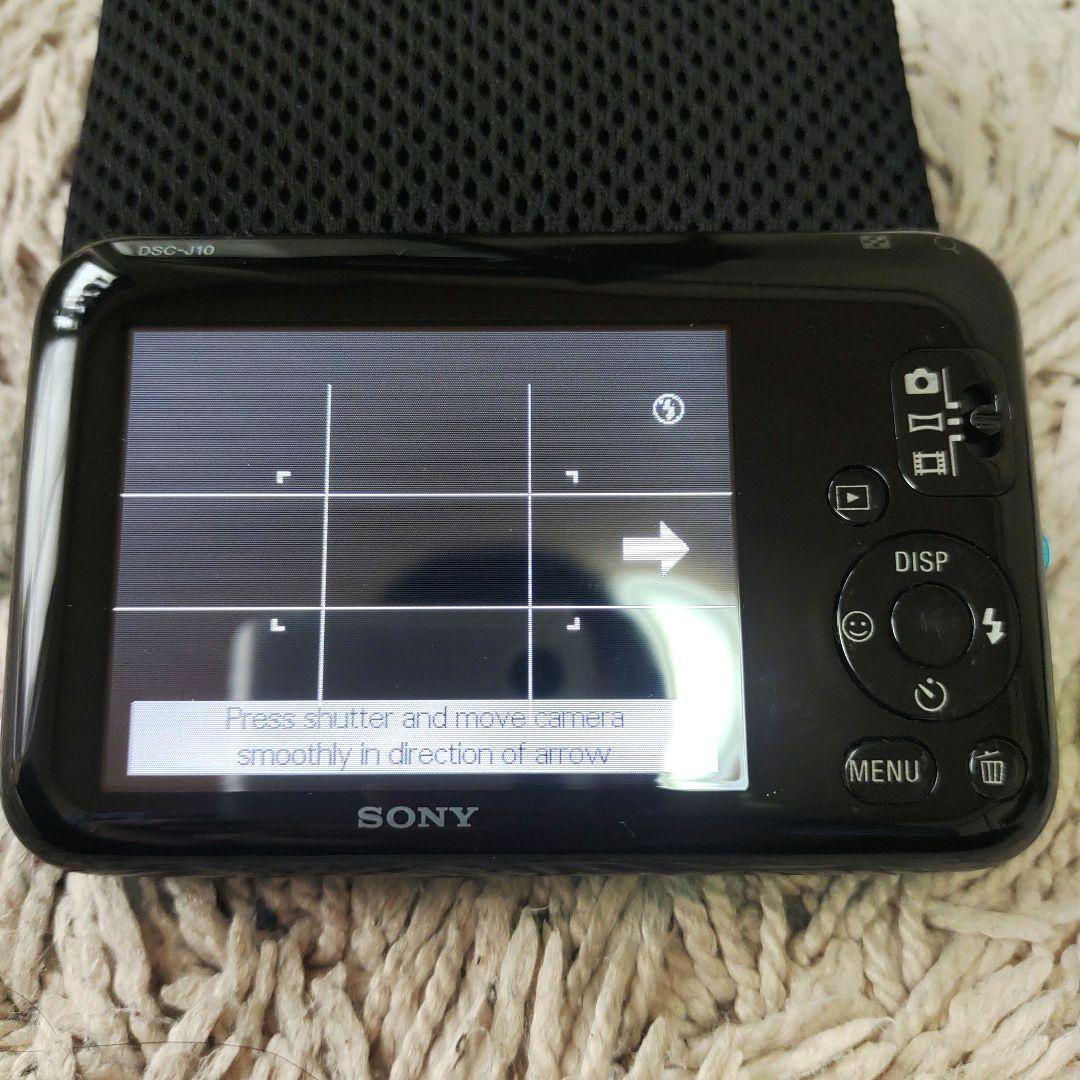 【海外仕様】SONY　ソニー　サイバーショット　DSC-J10 カメラ　ブルー