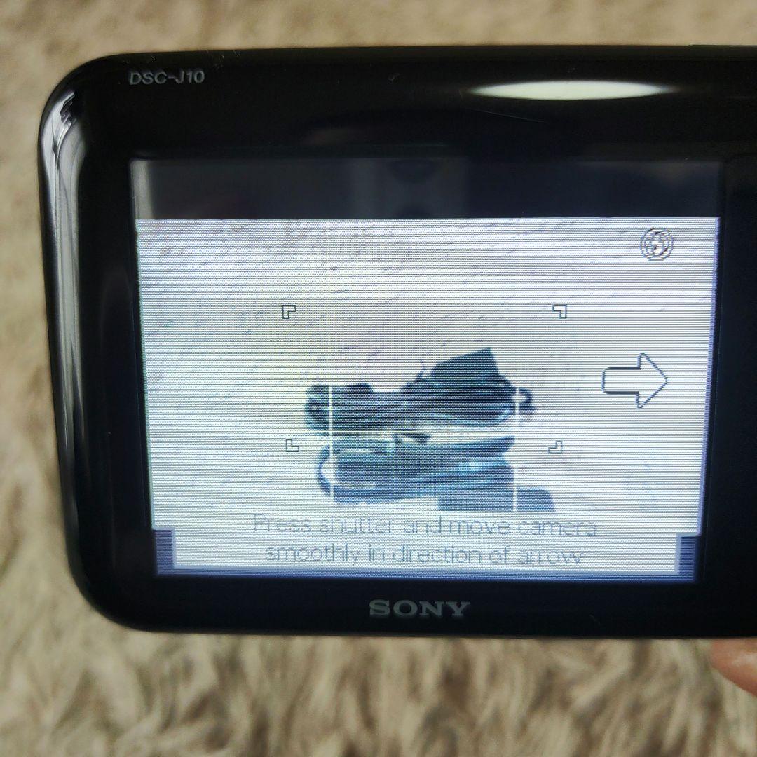 【海外仕様】SONY　ソニー　サイバーショット　DSC-J10 カメラ　ブルー