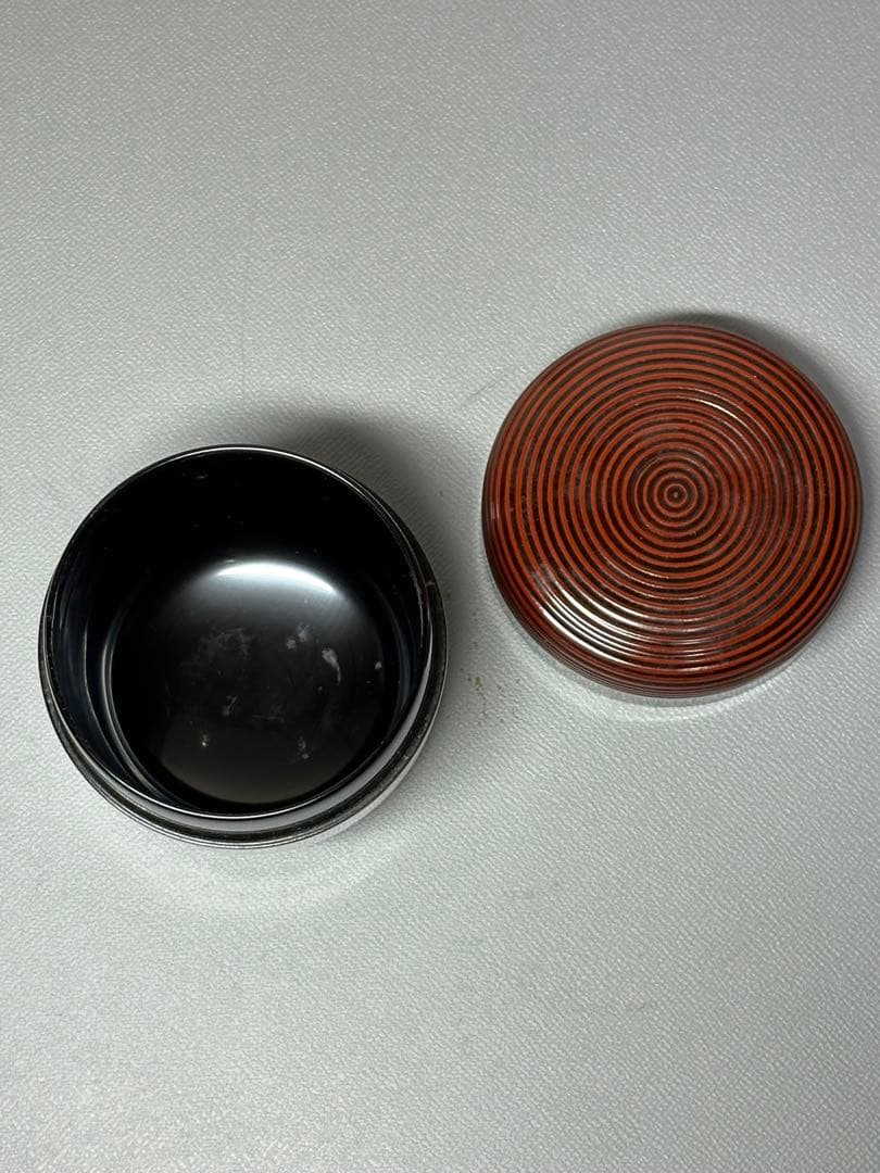 千筋　中棗　帯黒早苗に蛍蒔絵　お茶道具　宗峰作　共箱　青布付き　美品