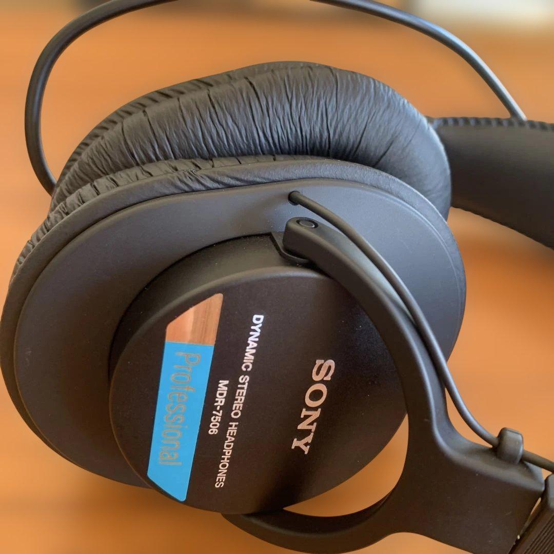 SONY MDR-7506 モニターヘッドホン 宇多田ヒカル愛用