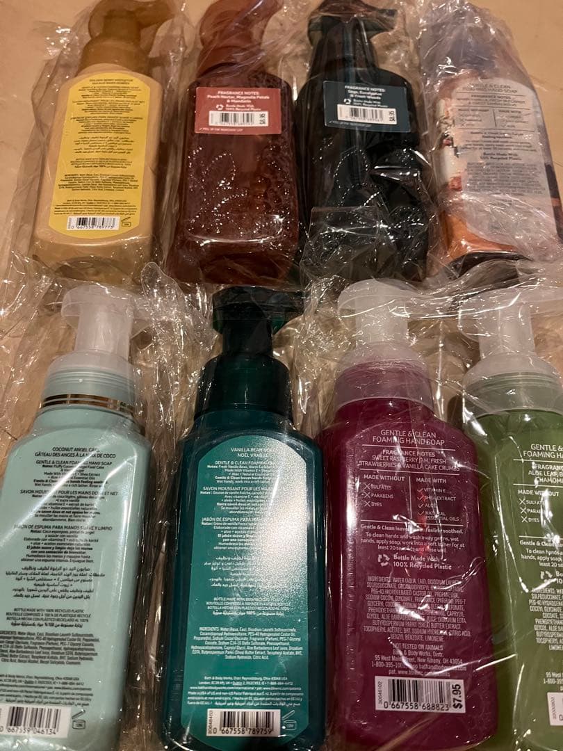 Bath body works ボディソープセット 8本 各250ml