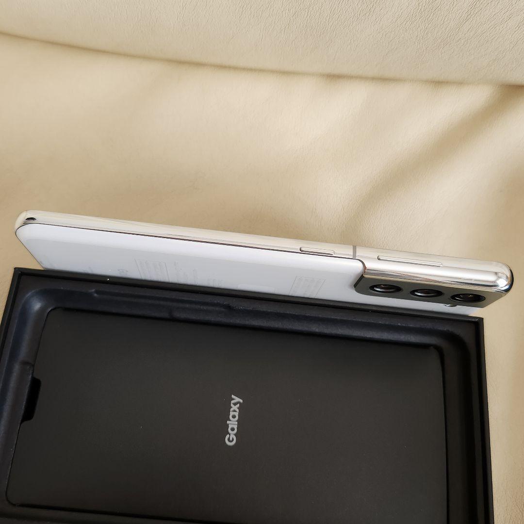 ほぼ未使用 Samsung GALAXY S21 SCG09 ホワイト