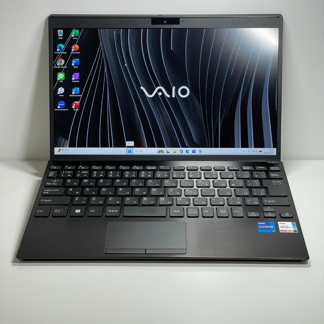 第11世代 i7 VAIP Pro PJ ノートPC office2024 薄型