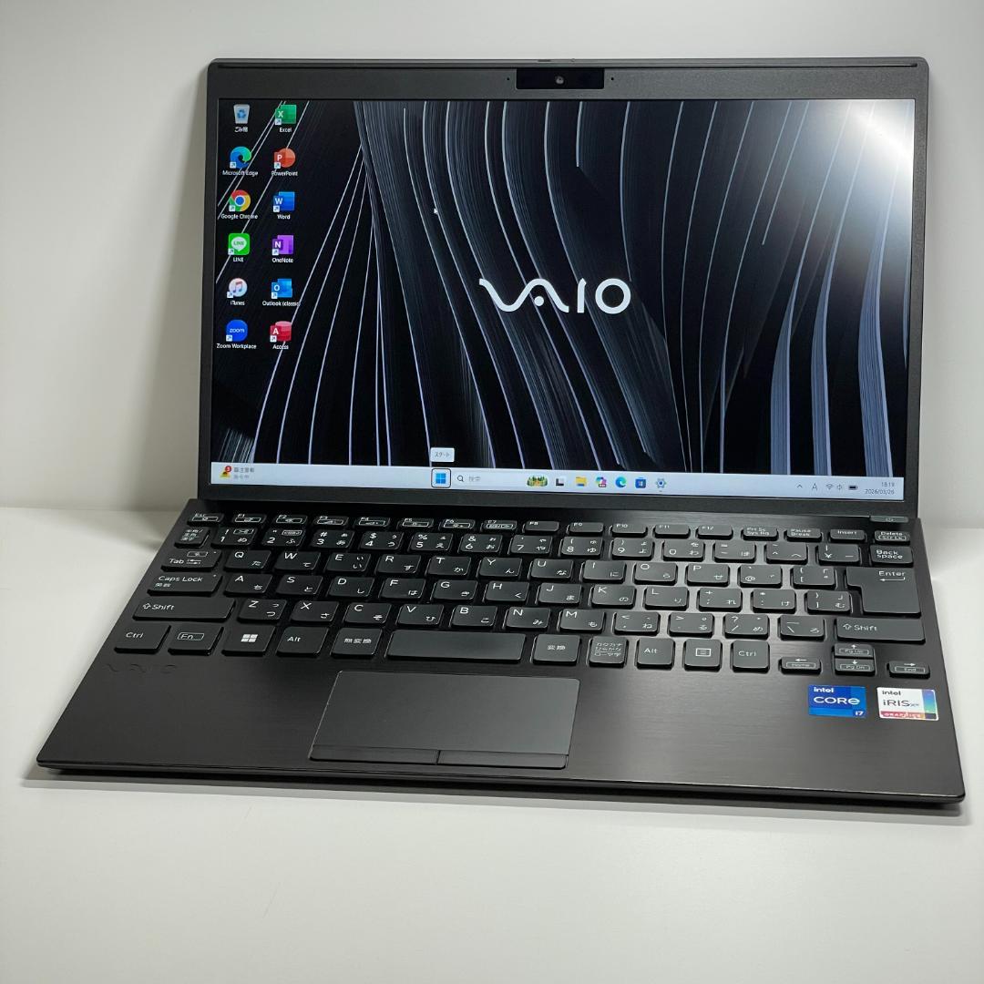 第11世代 i7 VAIP Pro PJ ノートPC office2024 薄型