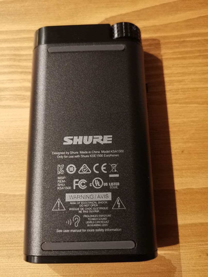 イヤホン SHURE KSE1500