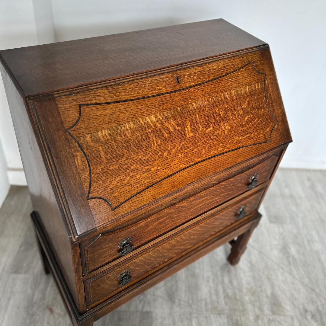 イギリス アンティーク家具 ビューロー　机 1930年頃 009B