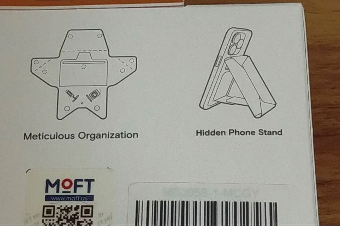 MOFT 多機能カードケース＆スタンド MagSafe対応 ミスティグレー