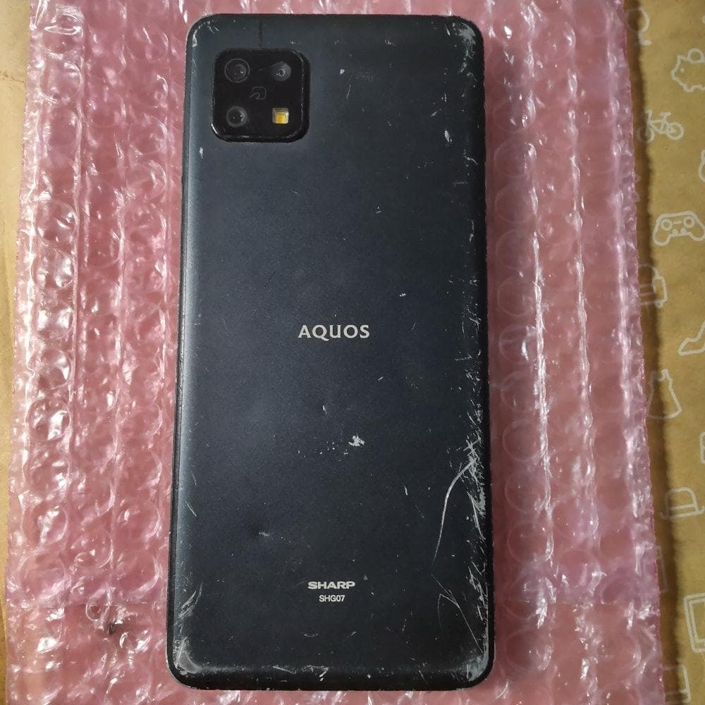 AQUOS sense6s SHG07 バッテリー87％